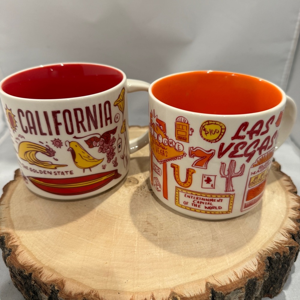 Starbucks "Been There" Series Collectible Mug Las‎ Vegas Or California